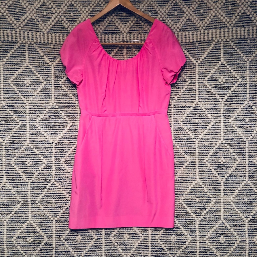 J.Crew | Vivid Tailored Short-Sleeve Dress